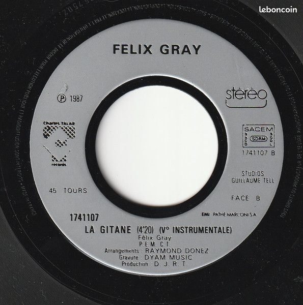 â„đŒ45tđ«đ· FĂ©lix Gray (La Gitane) â· 1987 (image 5)