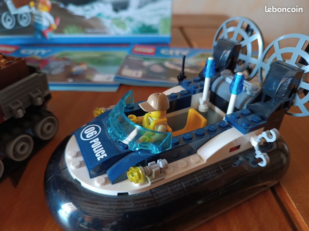 LEGO City 60071 Arrestation en hydroglisseur Jeux Jouets