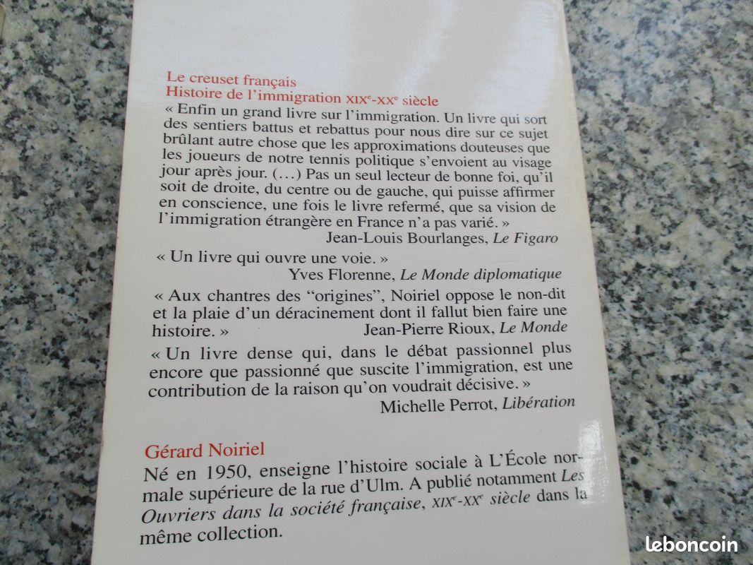 Livres sur immigration (image 5)