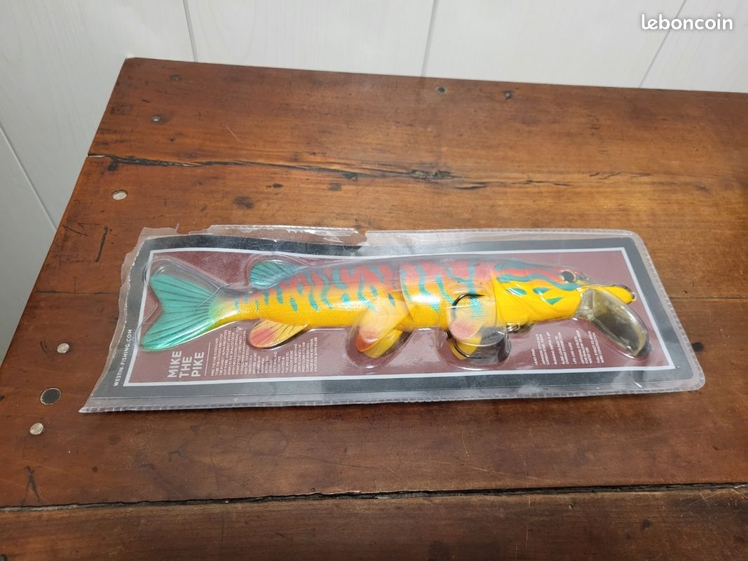 Atyhao Leurre de PêChe Artificielle Dur Appât Wobbler Rotation de PêChe
