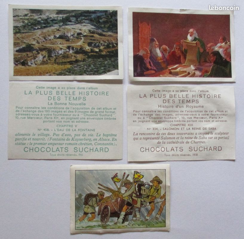 1 image de Chocolat POULAIN et SUCHARD à choisir parmi 33 vignettes (image 2)
