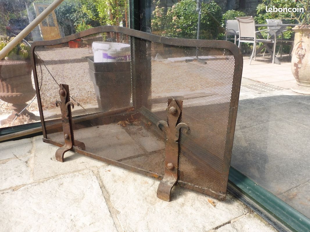 Ensemble fer forgé qualité pour cheminée (image 4)