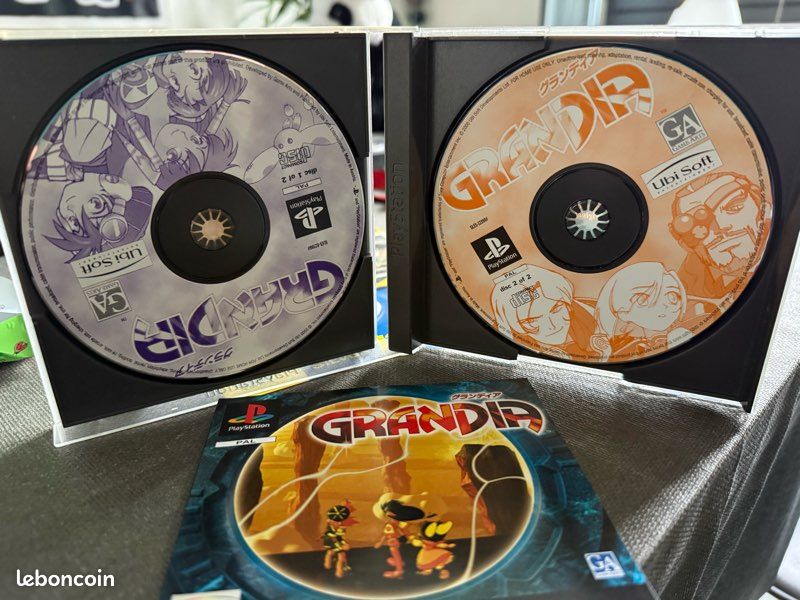 Grandia PlayStation 1 Occasion Grandia Pour PS1 – Jeu VF Complet Avec Notice, Envoi Rapide ! Galerians Ps1