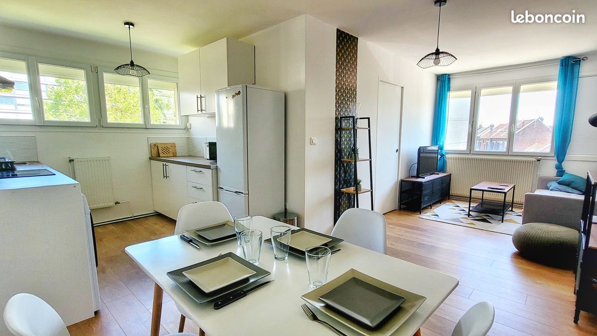 Appartement 4 pièces 63 m² · à Amiens · 63 m² · 390 €