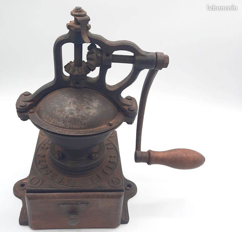 Moulin à café ancien de comptoir PEUGEOT FRERES/ Modèle A 0 (image 6)