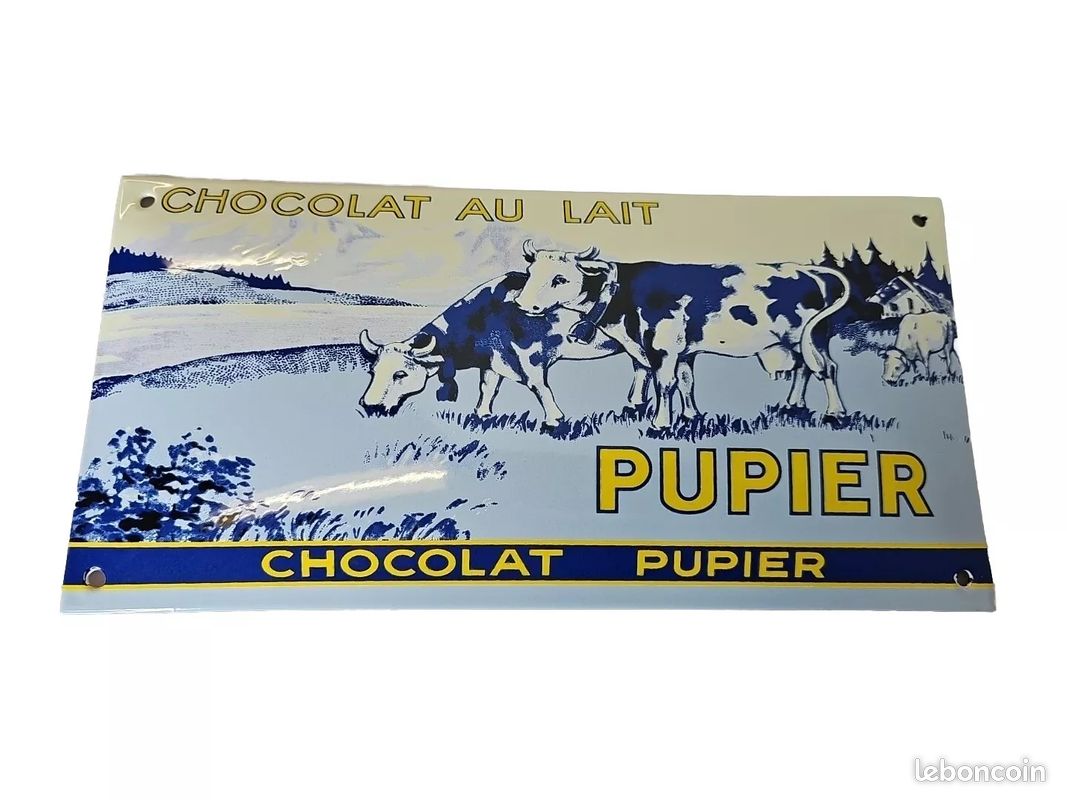 Chocolat Pupier thermomètre émaillée