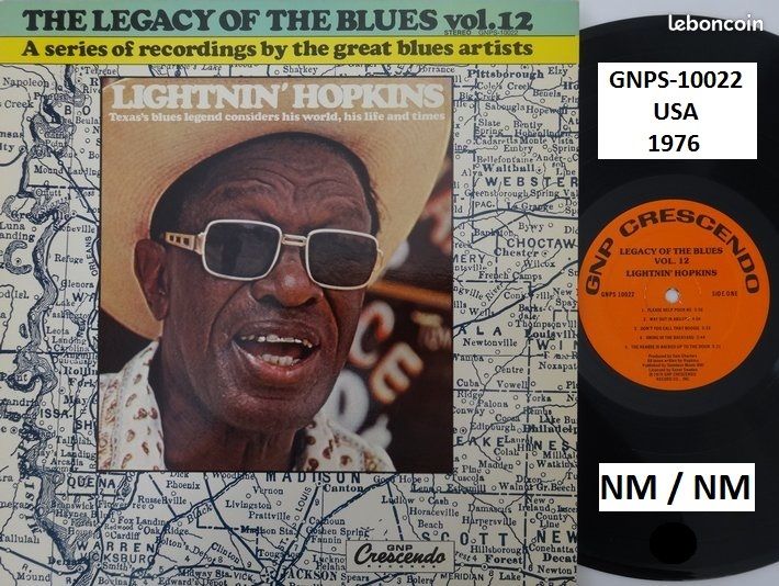 Vends disque lightnin’ hopkins (image 1)