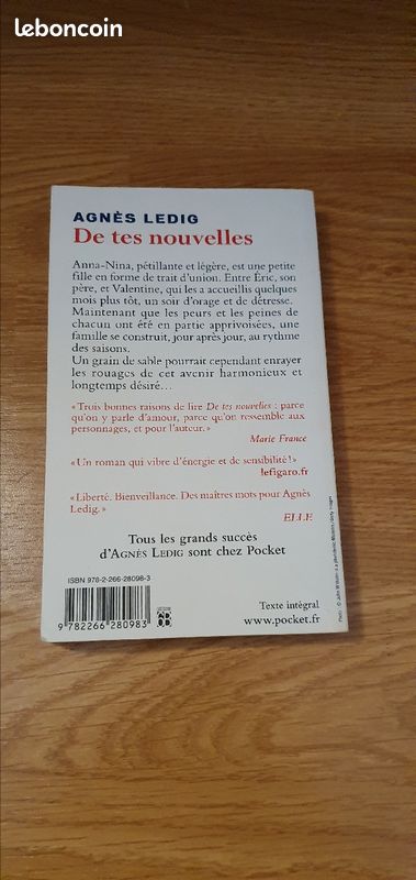 De tes nouvelles - Agnès Ledig (image 2)