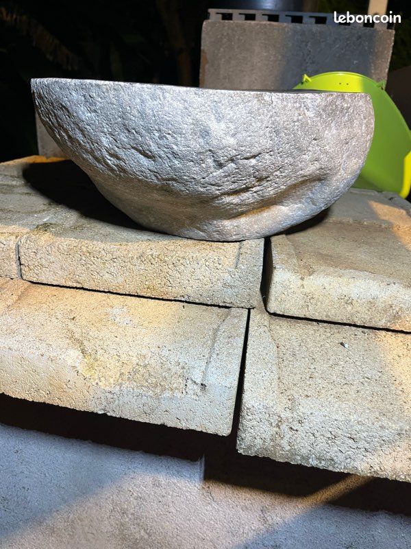Vasque en granit (NEUF) (image 2)