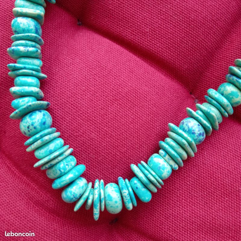 Collier turquoise (image 1)