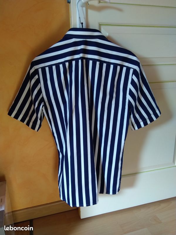 Chemise à manches courtes homme (image 2)