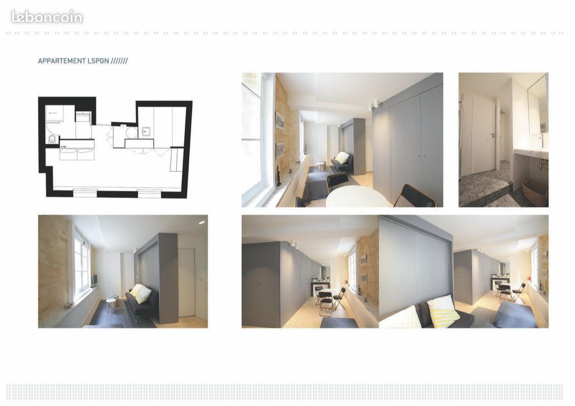 Appartement 1 pièce 26 m² · à Bordeaux · 26 m² · 729 €/mois