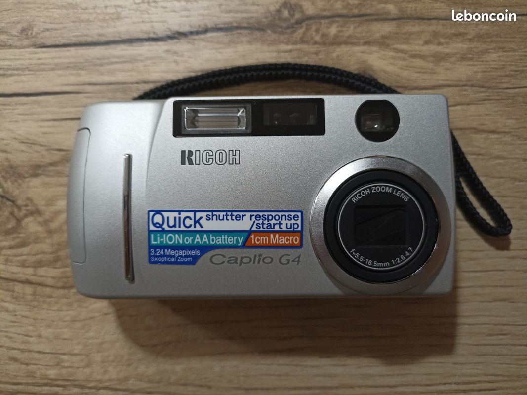 Appareil photo numérique (Digicam) Ricoh Caplio G4 Photo, audio