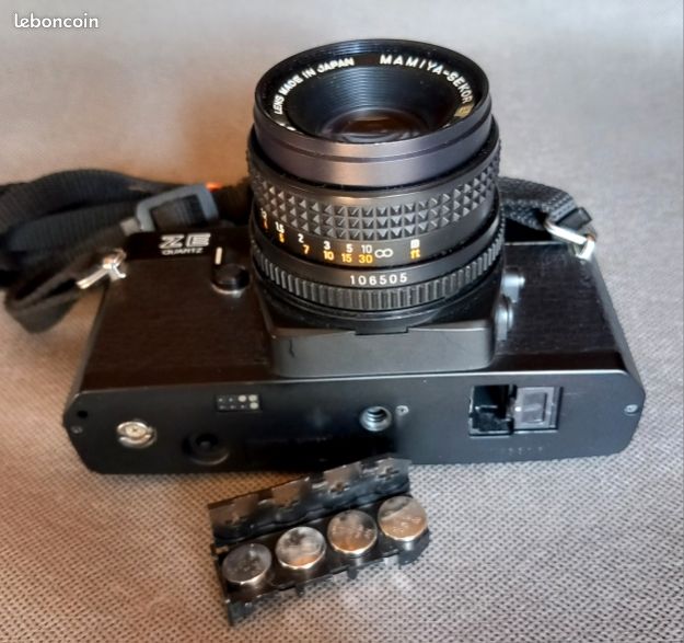 Appareil photo argentique Mamiya ZE2 semi pro et complet avec flash et deux objectifs et sacoche d'origine - Photo, audio & vidéo