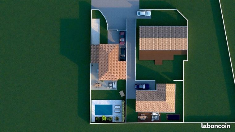Terrain 309 m² CHATEAUNEUF LES MARTIGUES