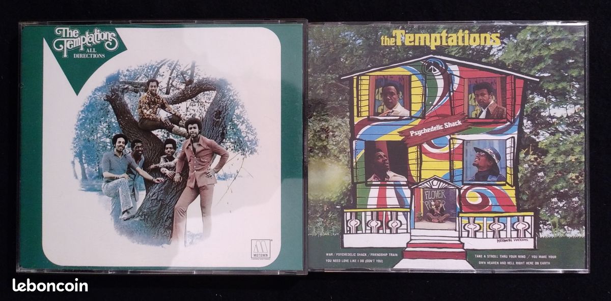 Temptations - All Directions/Psychedelic Shack (image 3)