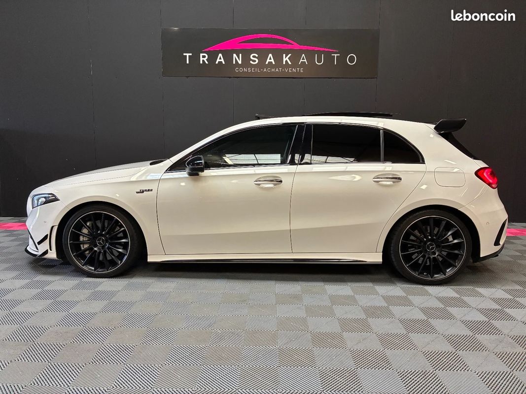 Mercedes classe a 35 amg 7g-dct / pack aéro / baquet / burmester / 2 pneus neufs (image 3)