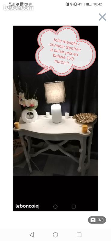 A saisir Meuble d'entrée /console vintage (image 1)