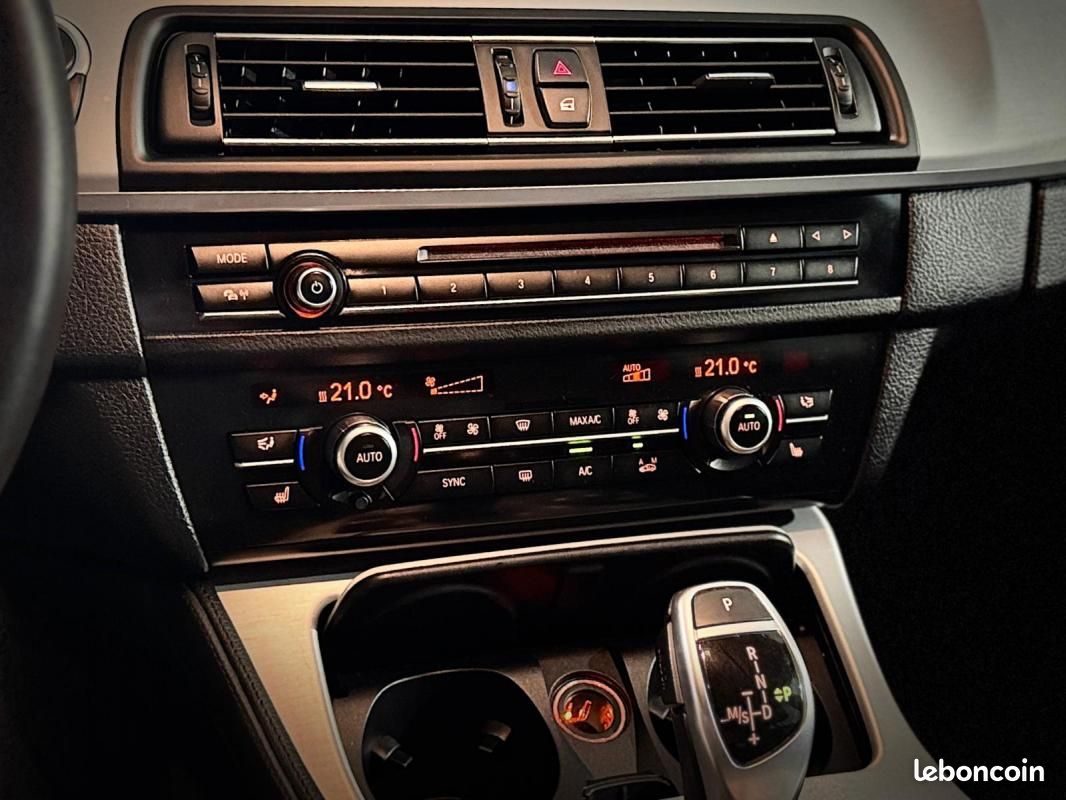 BMW Série 5 (F11) LCI Touring 525d Pack M 218ch Caméra de recul, Sièges chauffants, GPS Navigatio... (image 15)