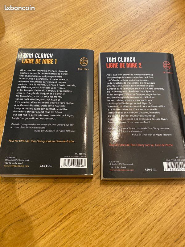 Libre Tom Clancy - Ligne de Mire vol 1 & 2 (image 2)