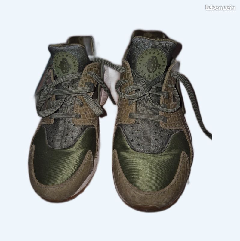 Huarache Vert Kaki Nike Huarache Vert Kaki Chaussures