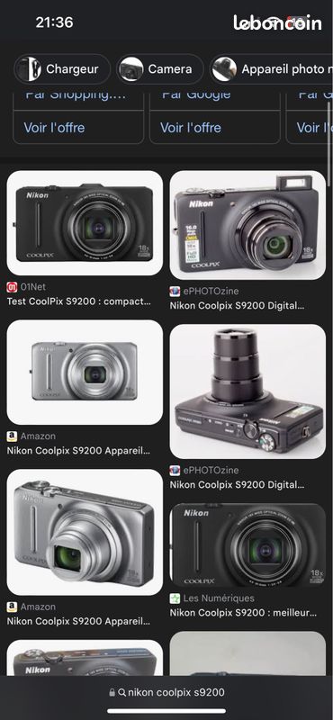 Recherche appareil photo digital fonctionnel (image 1)