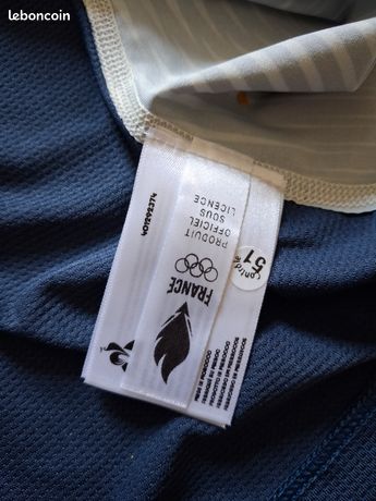 Débardeur Vintage Le Coq Sportif – Blanc, Coton, Taille 2x3 (42/44), Années 70, France