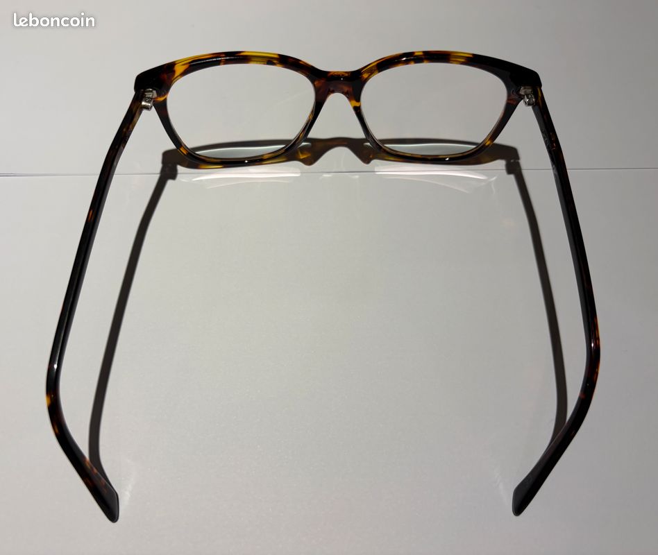 Véritables Monture lunettes Dior MONTAIGNE55 couleur écaille claire pour femme (image 8)