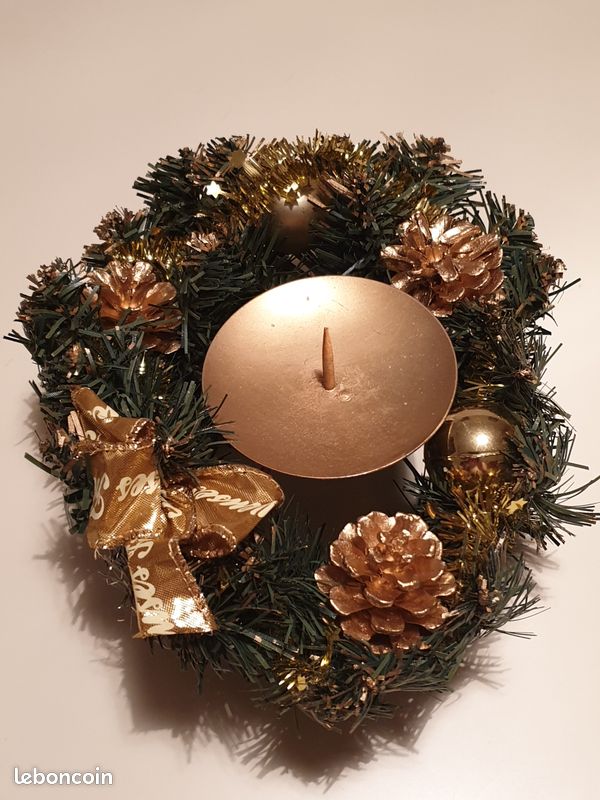 Lot de 3 bougeoirs de Noel (image 2)