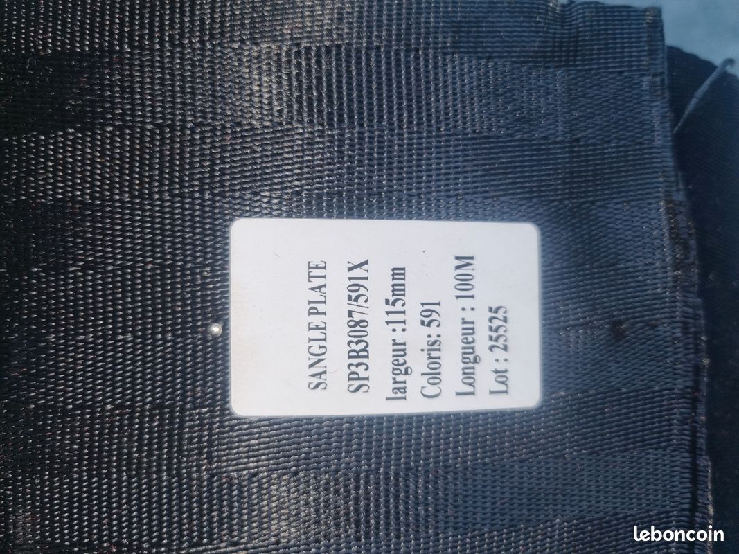 Sangle plate 115mm 100m (image 4)