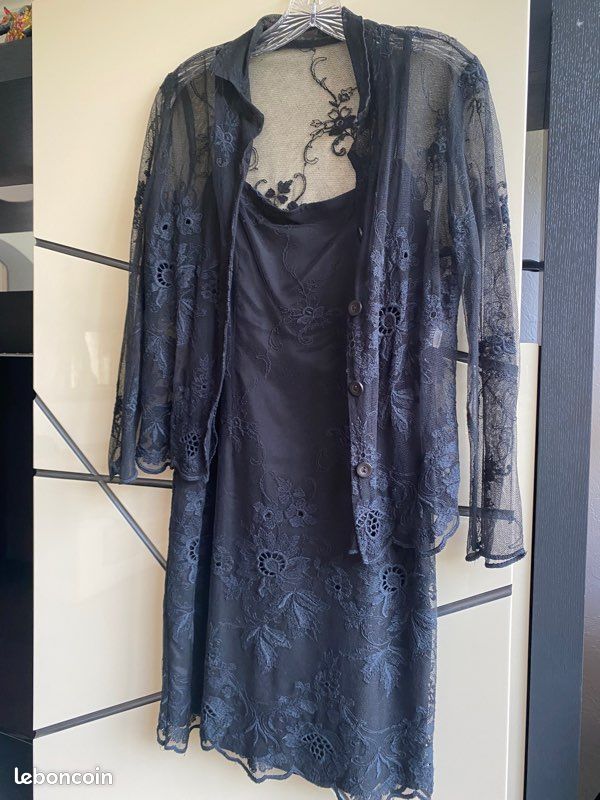 Robe et gilet Lorena Conti T36 (image 1)