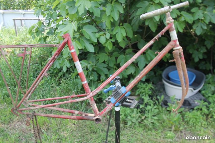 Vélo ancien tandem Ravat - Vélos