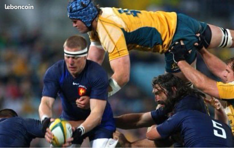 Maillot Officier Equipe De France Rugby 2009/2010, Taille L, Par Nike