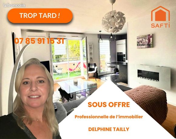 Appartement 3 pièces 63 m²