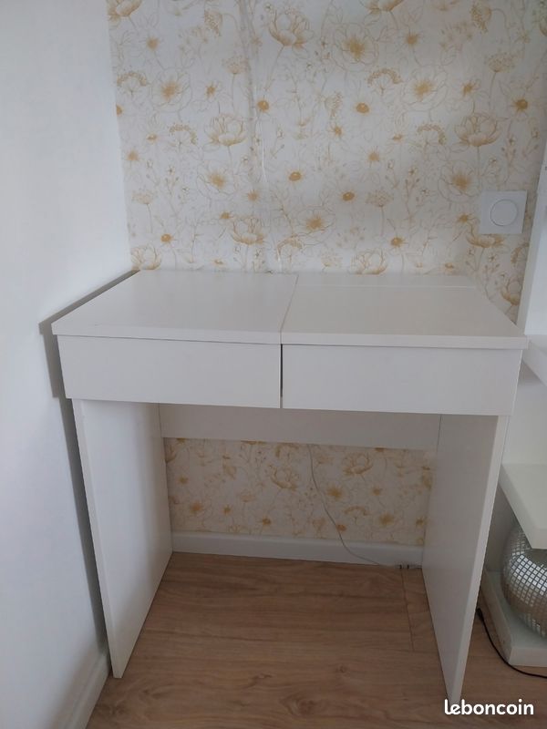 BRIMNES coiffeuse ikea blanche 70x42 cm (image 1)