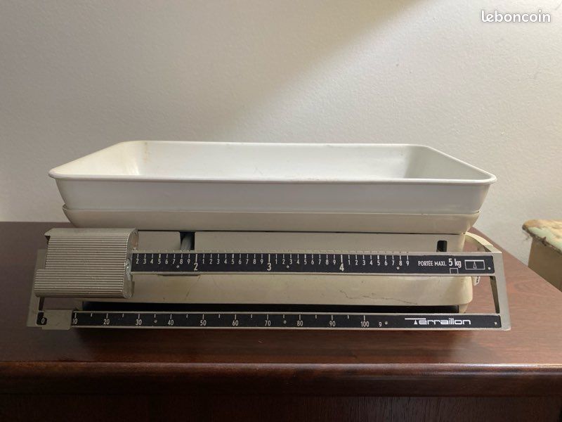 balance de cuisine, vintage, 1960 Terraillon