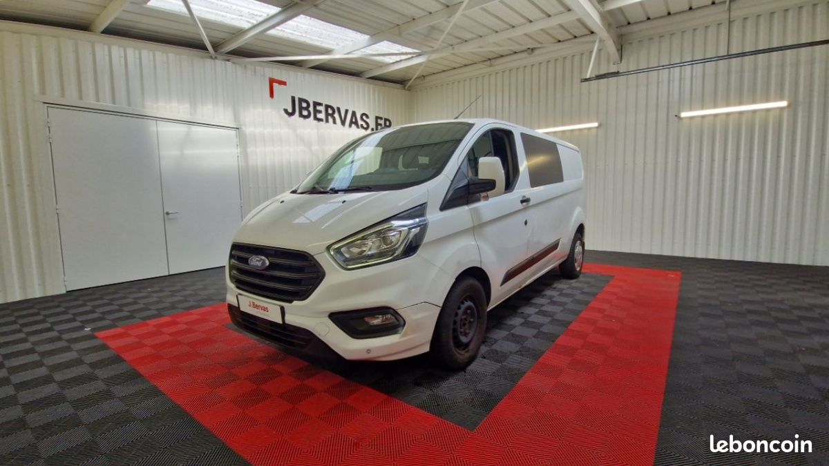 Ford Transit Custom CABINE APPROFONDIE L2H1 2.0 Ecoblue 130 Trend Business (image 1)