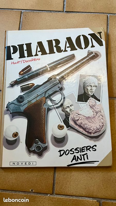 BD Pharaon - Dossier Anti Hulet et Duchateau - Bande Dessinée Novedi (image 1)