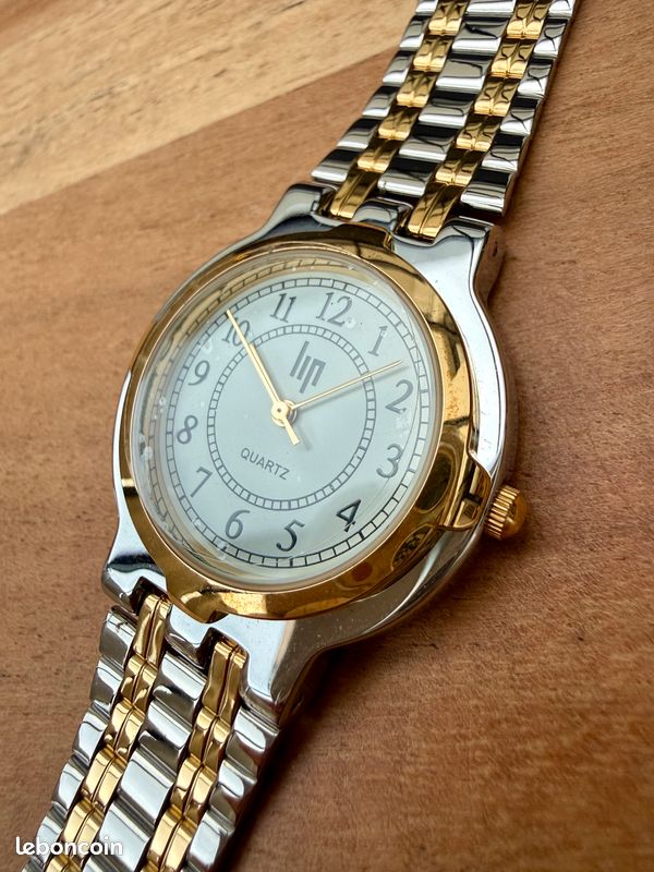 Montre Lip Churchill Quartz Femme – N°88004 – Vintage Années 80/90 – Occasion