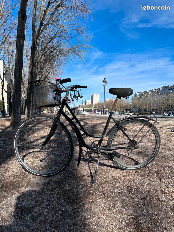 Vélo Femme Viking Style Hollandais Rose 28 Pouces 6 Vitesses