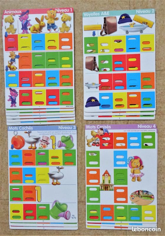 Jeu scrabble oui-oui 3-6 ans complet-2BB2 (image 2)