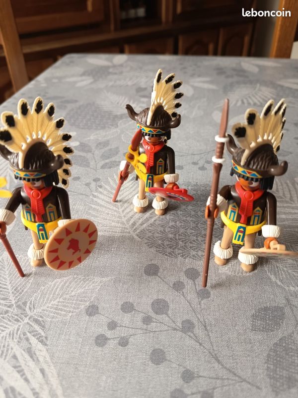Lot de 3 indiens année 90 (image 3)