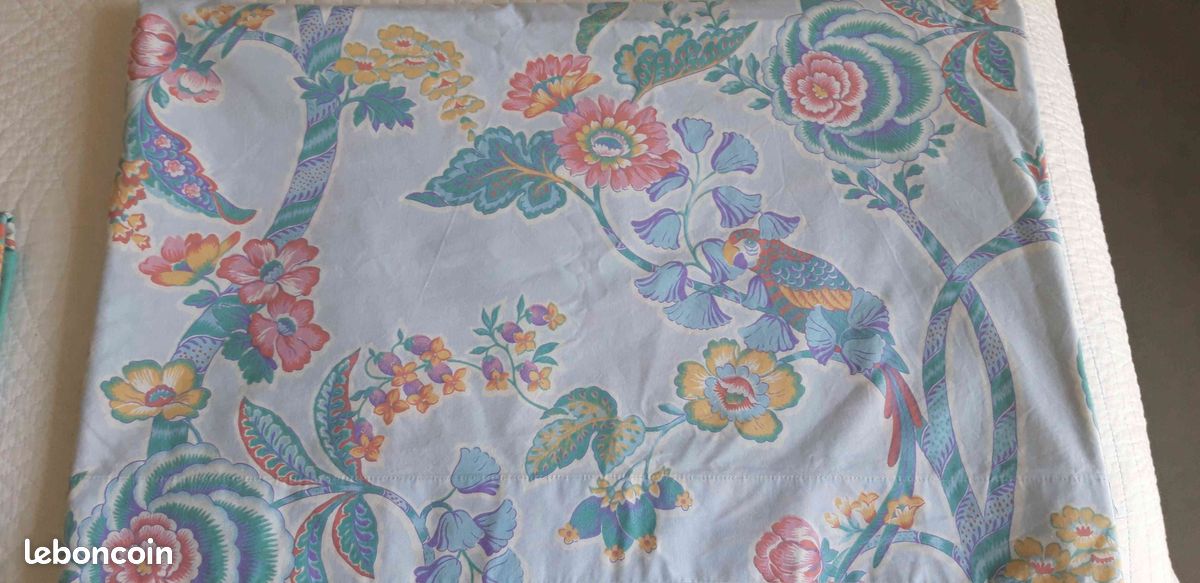 Olivier Desforges : Drap Coton (pour lit 2 places) + 2 Taies Taille XL (image 4)