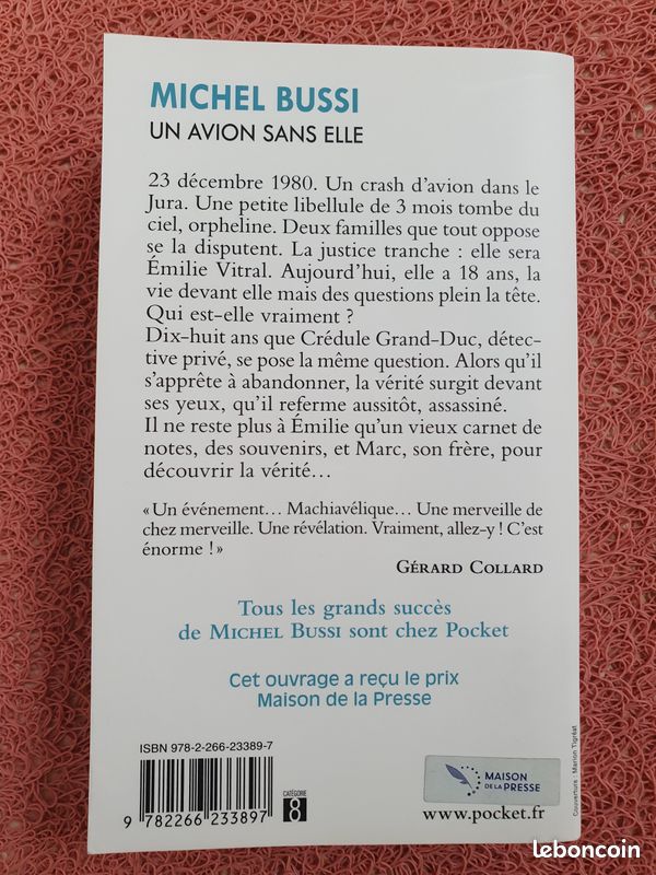 "J'ai dû rêver trop fort", Michel Bussi (image 2)