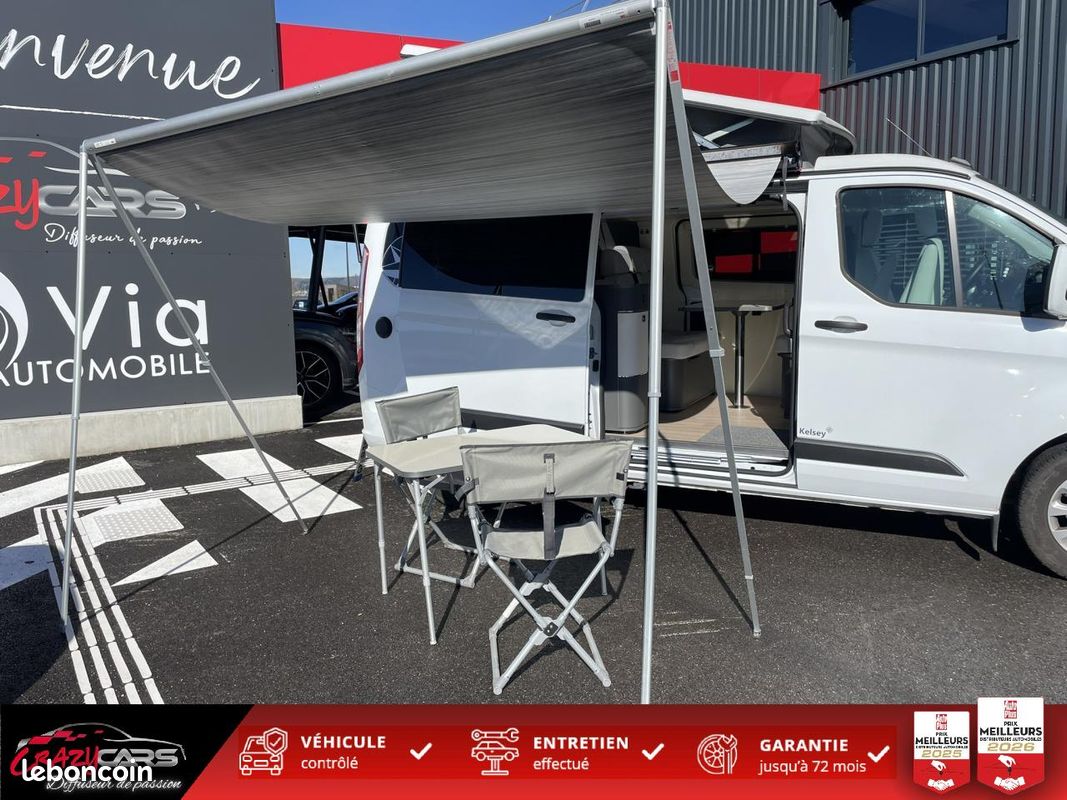 Westfalia custom nugget plus ford kelsey 2.0 ecoblue 170 - cam - camper pack - toit relevable (image 15)