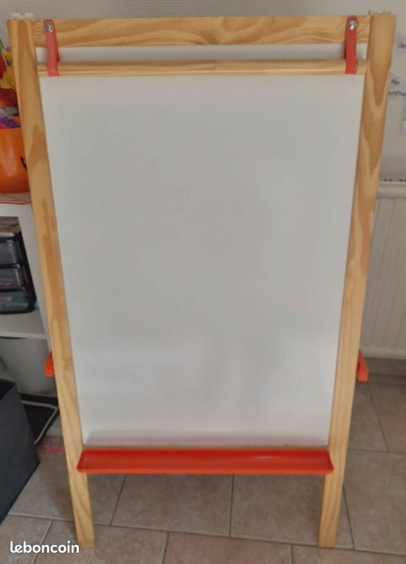 Chevalet tableau blanc et craie ikea (image 1)