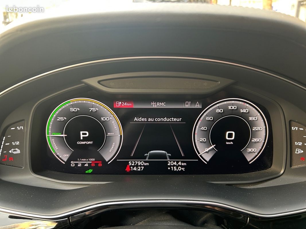 AUDI Q7 Q7 55 TFSI e 380 Tiptronic 8 Quattro Avus Extended/Apple Car Play/Caméra de recul/Caméra 360/Sièg (image 12)