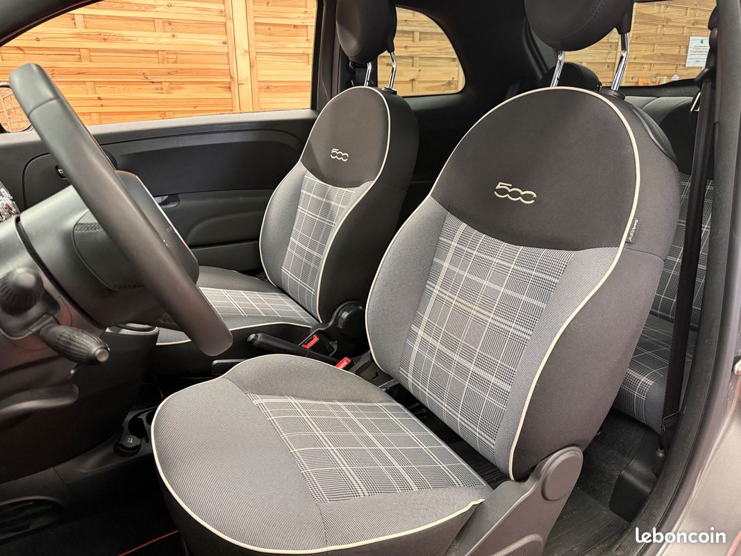 Fiat 500 1.0 70ch bsg mhev hybrid club toit panoramique (image 10)