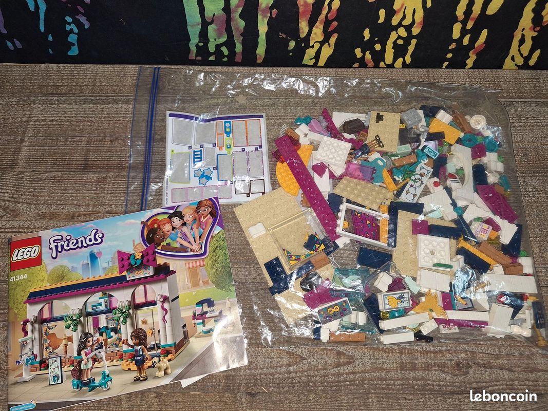 LEGO Friends - La boutique d'accessoires d'Andrea - 41344 - sans boîte mais complet et avec notice (image 1)