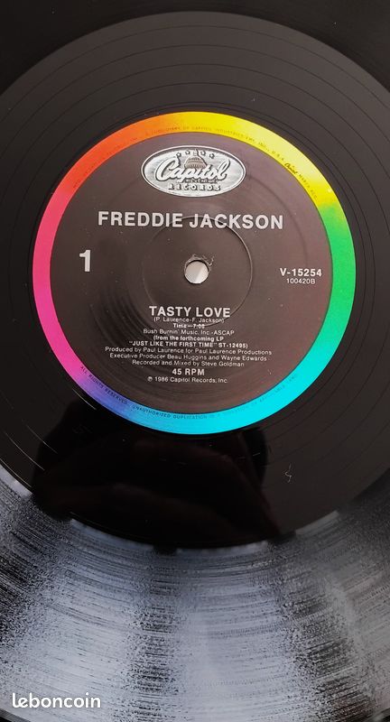 Freddie Jackson - Tasty Love (12") (image 2)